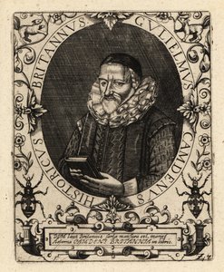 William Camden, İngiliz antikacı. by Theodore de Bry