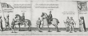 Yeomen, St. Paul Katedrali yolunda Sir Philip Sidney