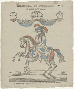 St. / Nicolaas (nesne üzerindeki başlık) by Theodorus Johannes Wijnhoven Hendriksen