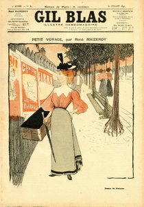 “Gil Blas”ın Kapağı by Théophile Alexandre Steinlen