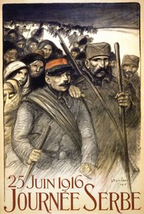 Sırp Günü, 25 Haziran by Théophile Alexandre Steinlen