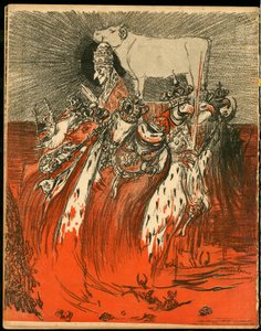 Tereyağı Tabağı, 47 numara, Renklerde Hiciv by Théophile Alexandre Steinlen