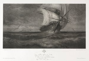 Hayalet Gemi veya Dalgalarda, 1872.