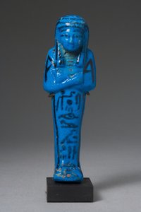 Tayuheret için Ushabti (fayans)