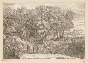 İsa ve Kenanlı Kadın ile Arkadya Manzarası Suite de Paysages (dizi başlığı)
