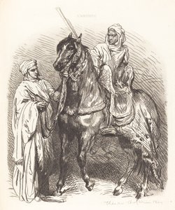 Arap Montajı by Théodore Chassériau