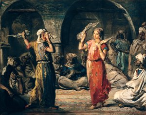 Mendillerin Dansı, 1849 by Théodore Chassériau