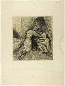 Onu Boğuyor, Othello'dan on üç tabak by Théodore Chassériau