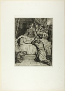 Ey! Ey! Oh!, Othello'dan on dört plaka by Théodore Chassériau