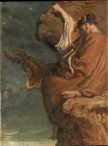Sapfo, 1849. by Théodore Chassériau