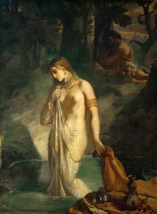 Susanna Banyosunda by Théodore Chassériau
