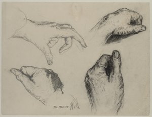 Eller recto çalışması, 1800