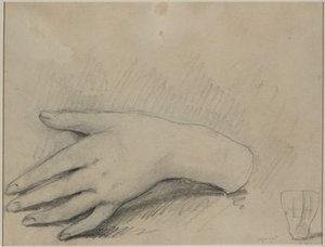 Bir Kadın Elinin Çalışması, 1800