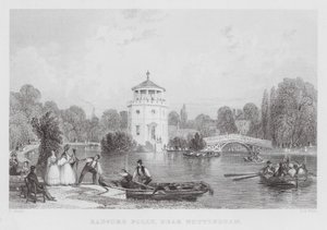 Radford Folly, Nottingham yakınlarında (gravür) by Thomas (after) Allom
