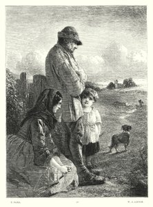 Lord Byron'ın Childe Harold, Canto I, Stanza 13 (gravür) by Thomas (after) Faed