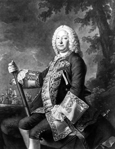Amiral John Byng, Richard Houston tarafından gravürlenmiş, c.1760 (mezzotint) by Thomas (after) Hudson