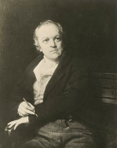 William Blake, İngiliz şair ve sanatçı (lito) by Thomas (after) Phillips