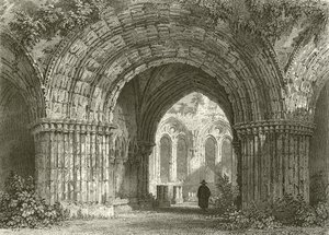 Bölüm Evi, Furness Manastırı by Thomas Allom
