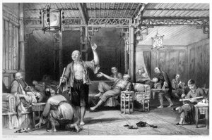 Çinli afyon tiryakileri, 1843