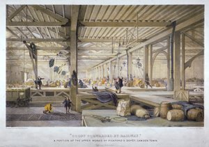 'Demiryolu ile taşınan mallar', 19. yüzyıl by Thomas Allom