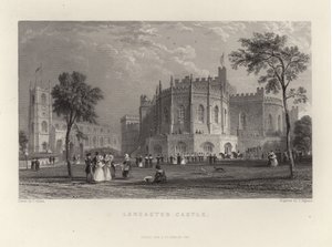 Lancaster Kalesi by Thomas Allom