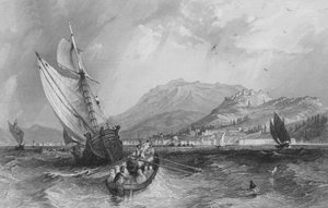 Smyrna, Limandan, Küçük Asya by Thomas Allom