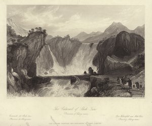 Shih Tan Kataraktı by Thomas Allom