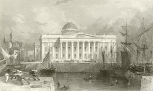 Yeni Özel Ev, Liverpool by Thomas Allom