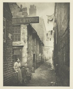 High Street dışındaki Eski Vennel by Thomas Annan