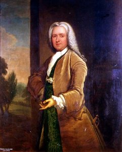 Denzil Emzirme Portresi (d.1744) (petrol)