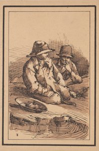 Rustik Figürler: İki Erkek, 1801.