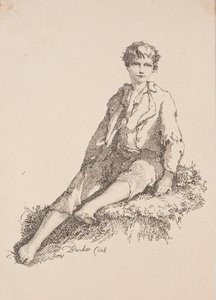 Çoklu Otomasyon Örnekleri: Çimenli Bir Bankada Oturan Çocuk, 1803.
