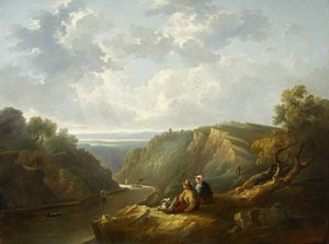 Avon Boğazı (tuval üzerine yağlı boya) by Thomas Barker