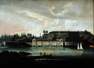 Fairmount Waterworks, c.1830 (tuval üzerine yağlı boya)