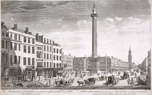 Fish Street Tepesi, Londra, c1750 by Thomas Bowles