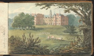 Peyzaj ve Figür Çalışmaları Albümü: Hatfield House