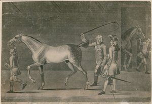 Dırdırcı satan bir at binicisi - uyarı alıcısı by Thomas Burford