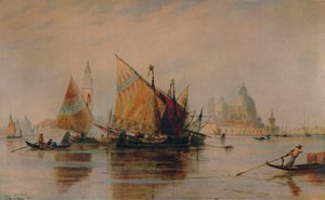 Santa Maria della Salute, Venedik, 1880, 1935