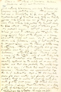 Thomas Butler Gunn Diaries- Cilt 19, sayfa 84, 26 Mart 1862 by Thomas Butler Gunn
