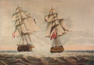 Başkanın Yakalanması, c1815 by Thomas Buttersworth