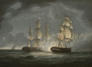 ABD Fırkateyn Başkanı ile H.M.S. Endymion, 1815