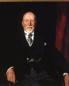 Sir William Nicholson'ın Portresi, 1935-36 dolayları (tuval üzerine yağlıboya) by Thomas Cantrell Dugdale
