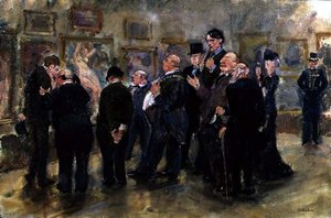 Satın Alma Komitesi (tuval üzerine yağlıboya) by Thomas Cantrell Dugdale