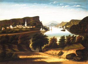 George Gölü ve Caldwell Köyü, yak. 1850