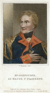 Bay Johnstone, Binbaşı OFlaherty rolünde, 1818.