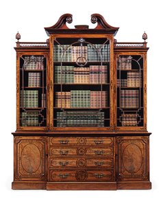 George III sekreterlik kitaplığı kitaplık, c.1765