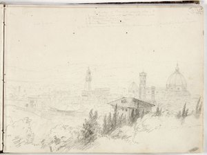 Floransa Panoraması by Thomas Cole