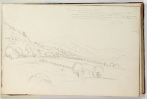 Schroon Gölü Başının Yakınından Schroon Dağı by Thomas Cole