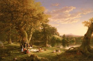 Piknik by Thomas Cole