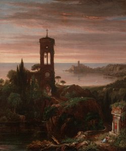 Vesper ilahisi by Thomas Cole